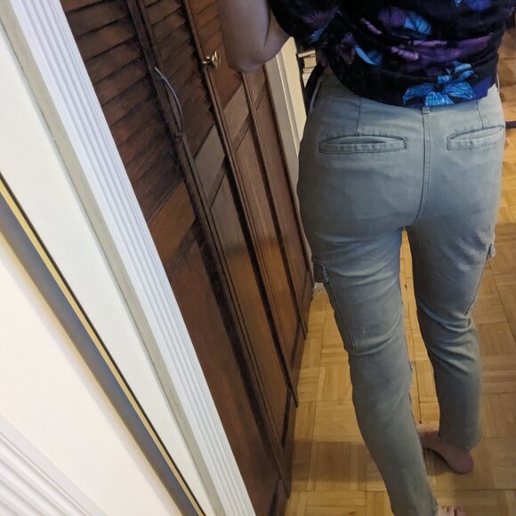 Green cargo pants - Picture 2 of 4